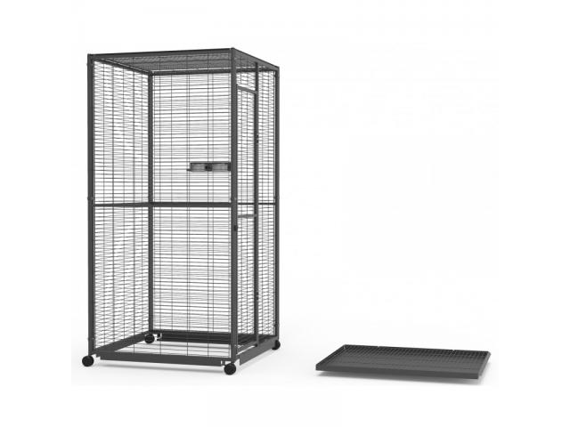 Photo Volière mobile 1x1x2 m pour perroquet cage perroquet Volière 1x1x2 m pour perroquet voliere perroque image 3/6