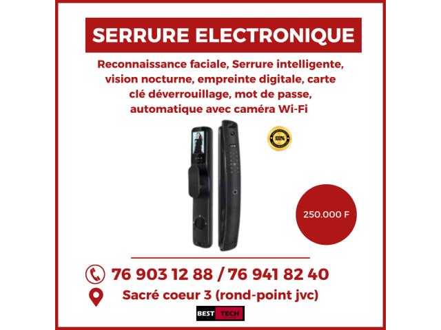 Photo VOS SERRURES INTELLIGENTES AVEC OU SANS CAMERA DISPONIBLE N°01. image 3/3