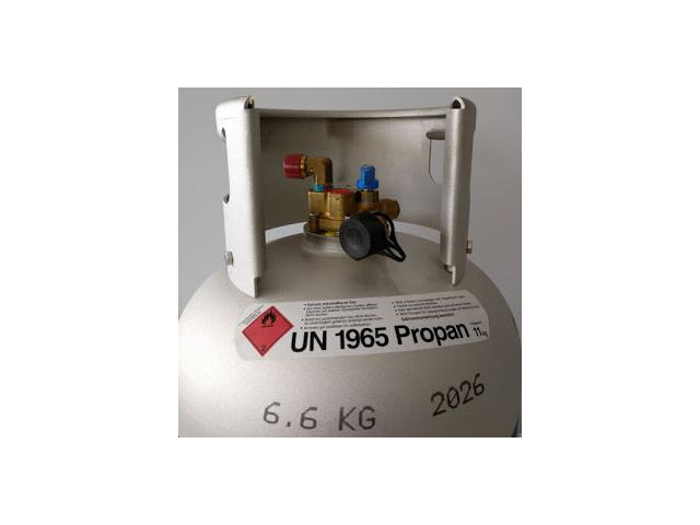 Photo 2 bouteilles GPL Aluminium multivalve avec double kit de remplissage image 4/6