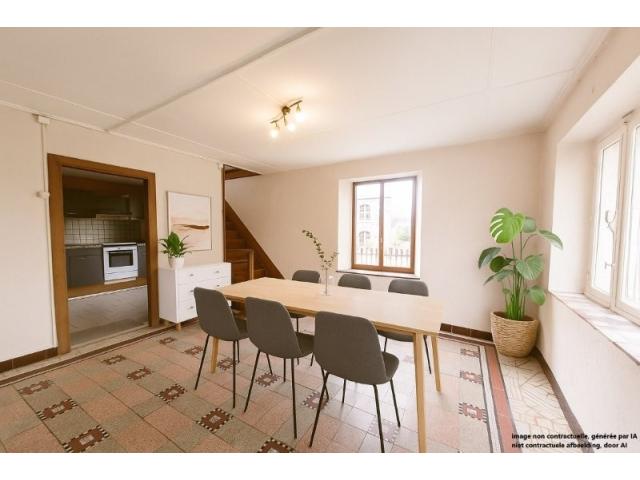 Photo 5555 Bièvre : agréable maison à rénover, 2 ch, grand jardin. image 4/6
