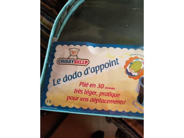 Photo a donner dodo d'appoint pour bébé image 4/6