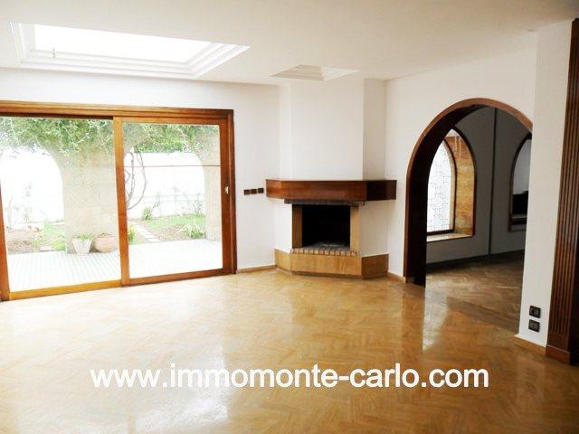 Photo A louer à Rabat villa au quartier Souissi image 4/6