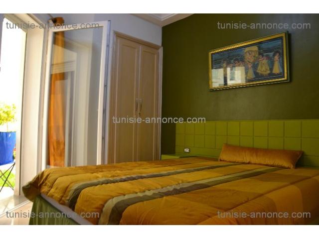 Photo A louer pour la saison estivale un joli appartement à Chott Mariem image 4/5
