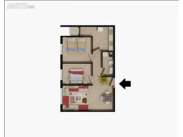 Photo Appartement 54 m2 image 4/5