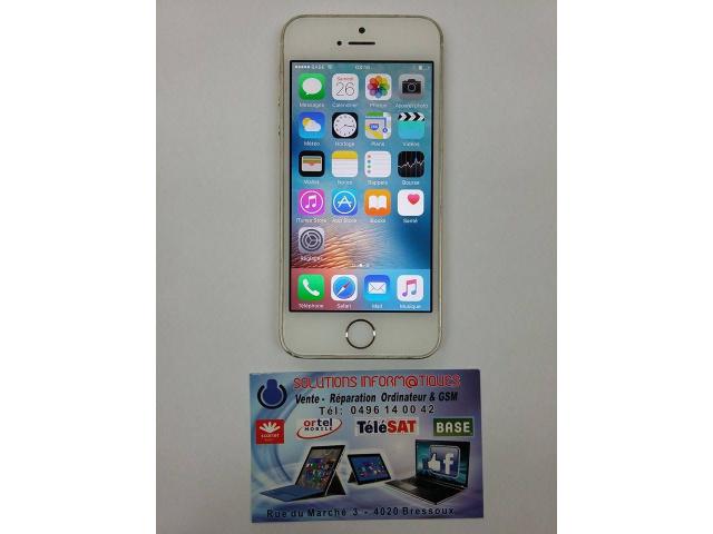 Photo Apple iPhone 5S Gold 16Gb d'occasion image 4/5