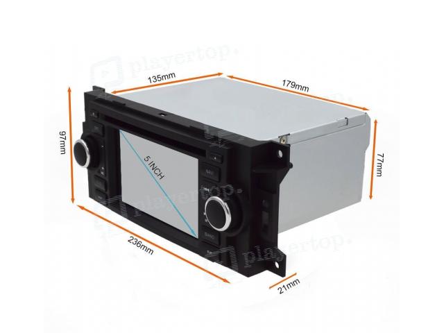 Photo AUTORADIO DODGE DAKOTA GPS ANDROID image 4/6