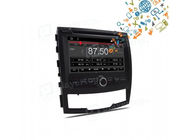 Photo AUTORADIO SSANGYONG KORANDO GPS ANDROID image 4/6