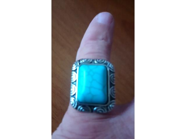 Photo Bagues bleues  turquoises image 4/6
