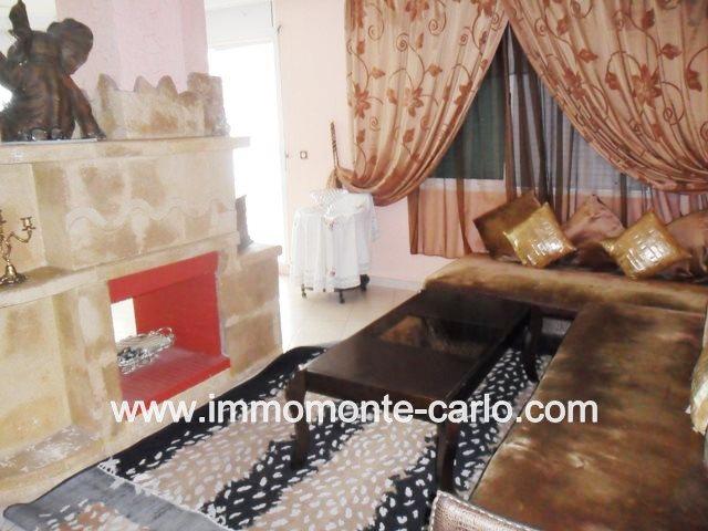 Photo bel appartement meublé avec une grande terrasse couverte à Agdal image 4/4
