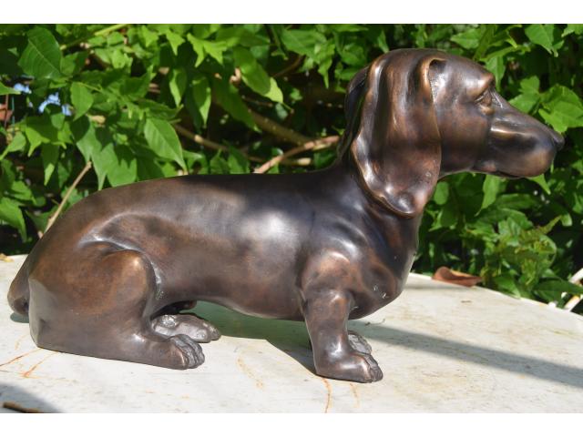Photo Bronze animalier ,le teckel image 4/6