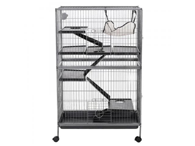 Photo Cage furet équipée cage furet cage chinchilla cage rat cage avec plateformes cage avec etages cage r image 4/4
