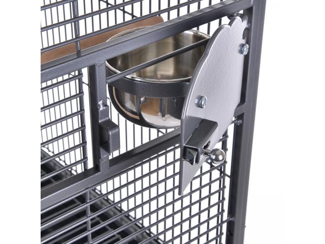 Photo Cage Nashville anthracite voliere inseparable cage canari cage pinson voliere mandarin voliere calop image 4/6
