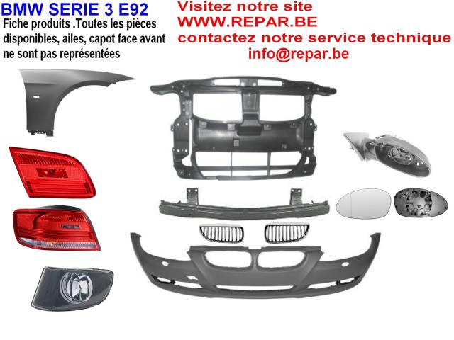 Photo capot BMW série 1 E82     REPAR.BE    TECHNICAR image 4/6