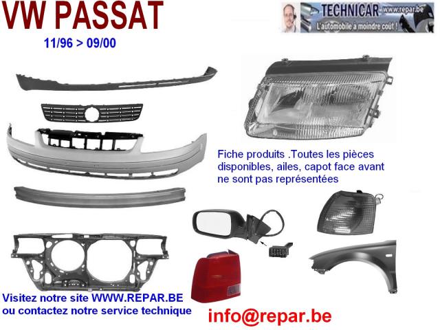 Photo capot VW PASSAT CC   REPAR.BE   TECHNICAR image 4/6