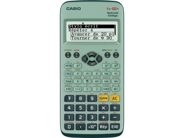 Photo Casio FX-92+ Calculatrice scientifique Spéciale collège image 4/5