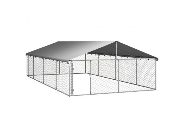 Photo Chenil 18m² hauteur 1,50m enclos chien parc chien cage chien cage chien cage chiot enclos chiot parc image 4/4