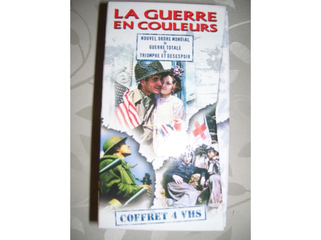 Photo Coffret de 4 VHS La Guerre en Couleurs image 4/4