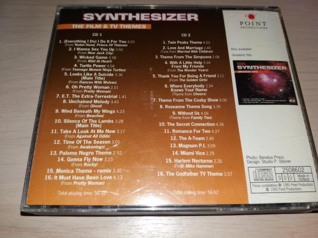 Photo Coffret double cd Synthesizer the film & themes image 4/4