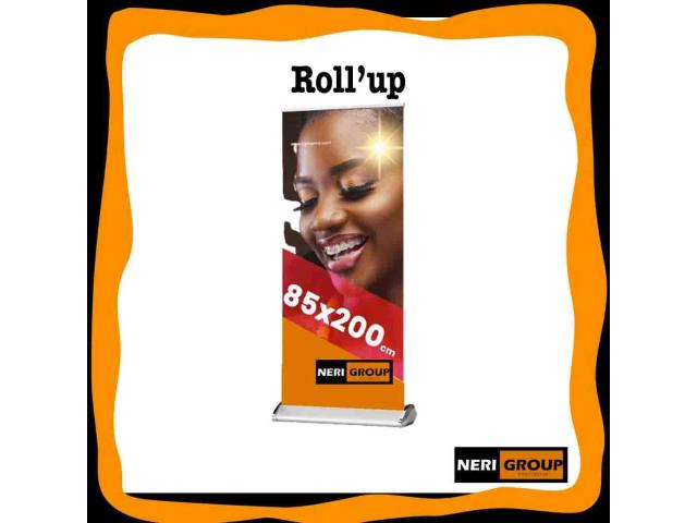 Photo CONFECTION DE ROLL'UP A TRES BON PRIX  N°3. image 4/5