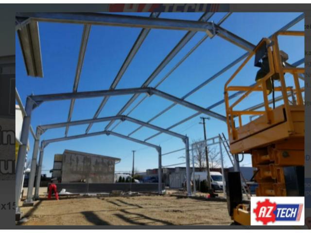 Photo Construction métallique pour hangar et entrepôt 10x15x4M image 4/4