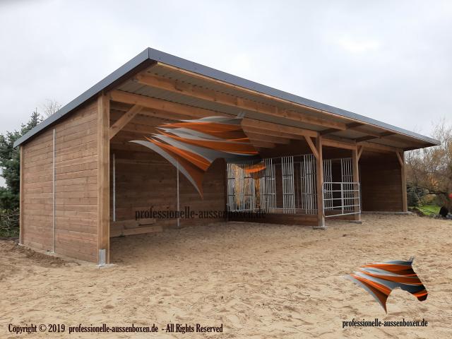 Photo Construire Une Écurie, Boxes Extérieurs, Boxes Pour Chevaux, Abris image 4/6