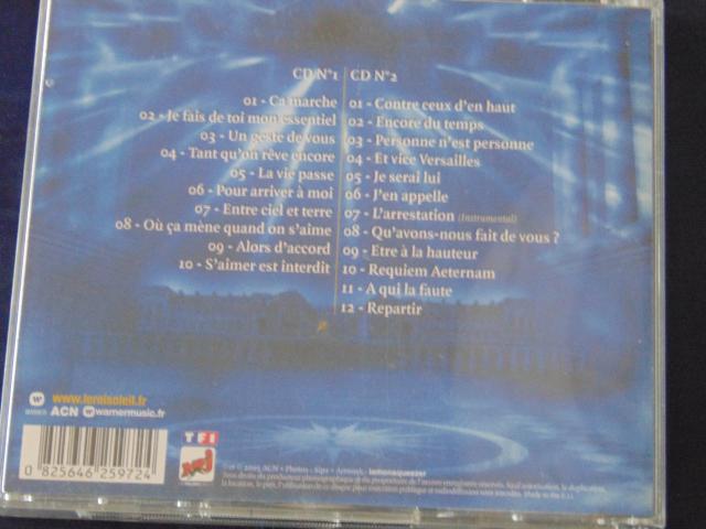 Photo double cd audio le roi soleil (Le Spectacle Musical) image 4/4