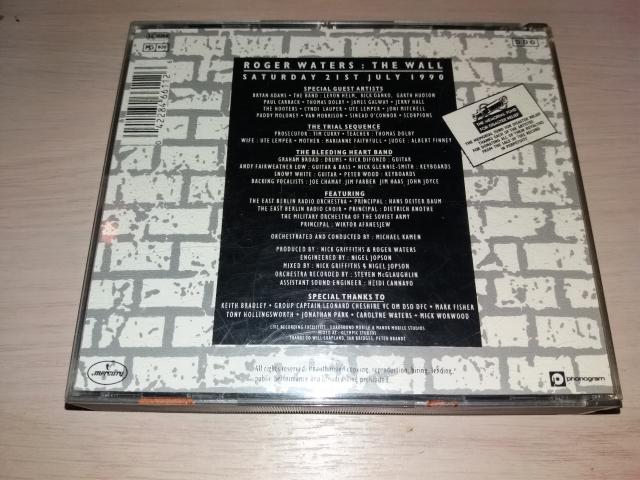 Photo Double cd roger waters the wall live in Berlin image 4/4