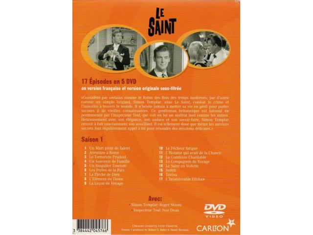 Photo DVD le saint collector + saison 1 image 4/4