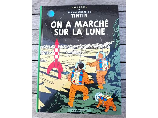 Photo Ed. limitée 30ème anniversaire - Tintin sur la lune 2 bd's image 4/6