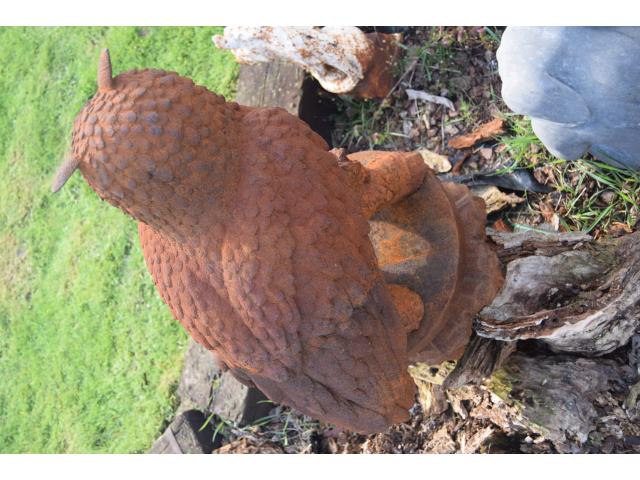Photo GRAND HIBOU EN FONTE (hibou grand duc) image 4/6