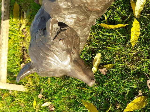 Photo GRAND RENARD EN BRONZE 75 CM image 4/6