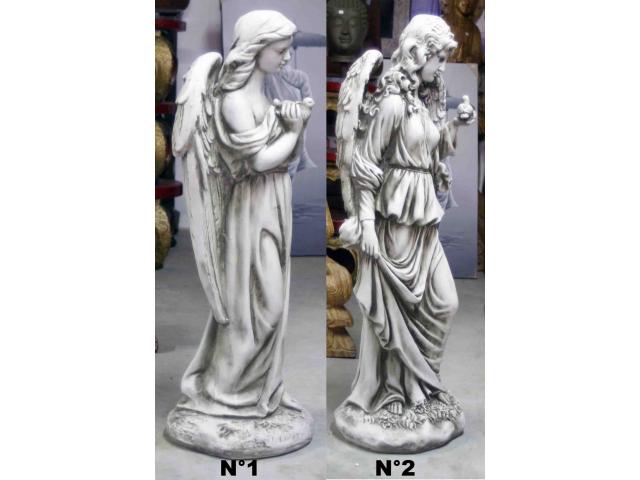 Photo grande statue d'ange en résine - H: 83 ou 101 cm image 4/4