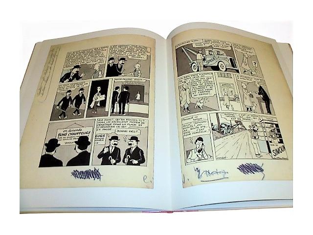 Photo Hergé dessinateur, 60 ans d'aventures de Tintin ~ EO 1988 image 4/6