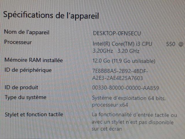 Photo HP Z200 Work Station Intel Core i3-Ram 12 Go image 4/6