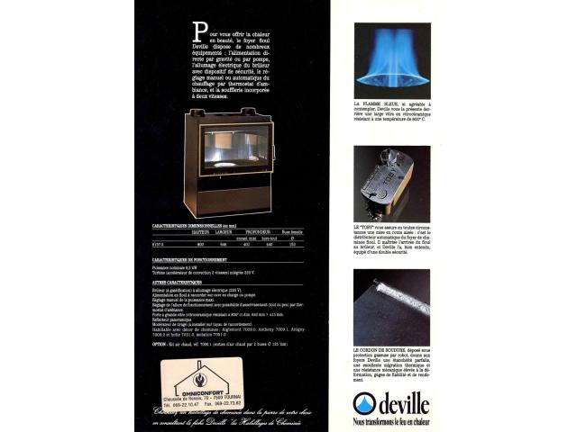Photo Insert au mazout DEVILLE image 4/5