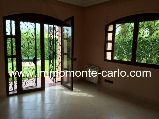 Photo Jolie Villa à louer avec chauffage central à Souissi RABAT image 4/5