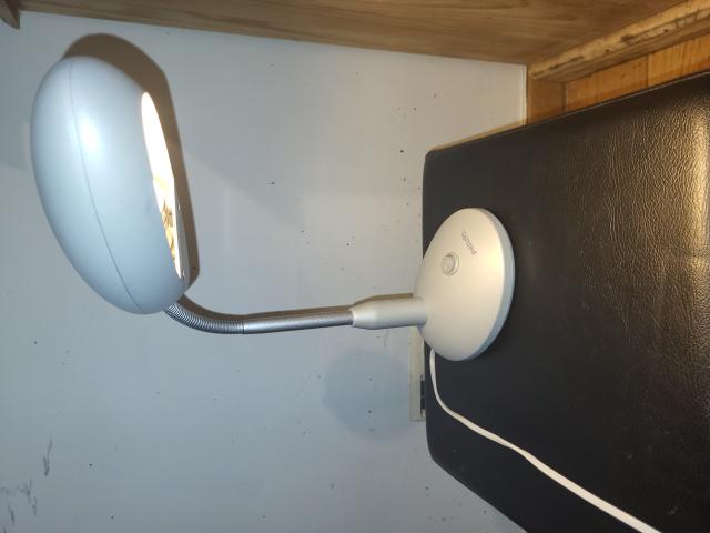 Photo Lampe Philips Desk Light grise. Classe énergétique A image 4/6