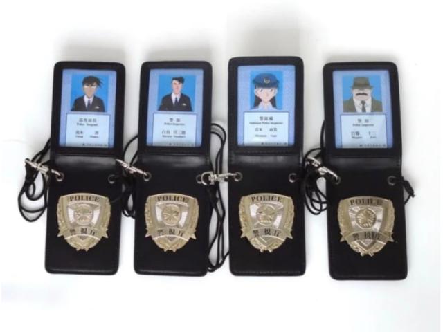 Photo Leather Badge Holder Wallet, Badge Holder Purse, Badge Wallet, ID Card Holder image 4/5