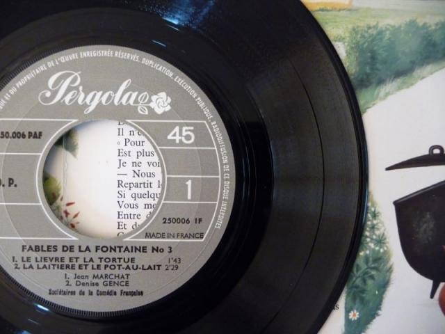Photo Livre disque vinyl Fables de La Fontaine image 4/4