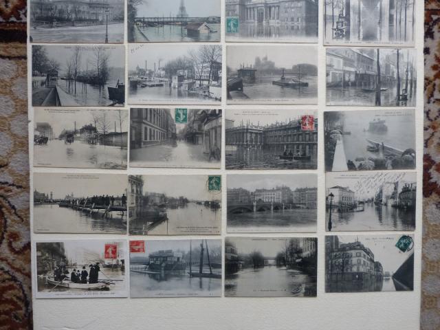 Photo LOT  DE 32 CPA  THEME INONDATIONS 1910 image 4/5