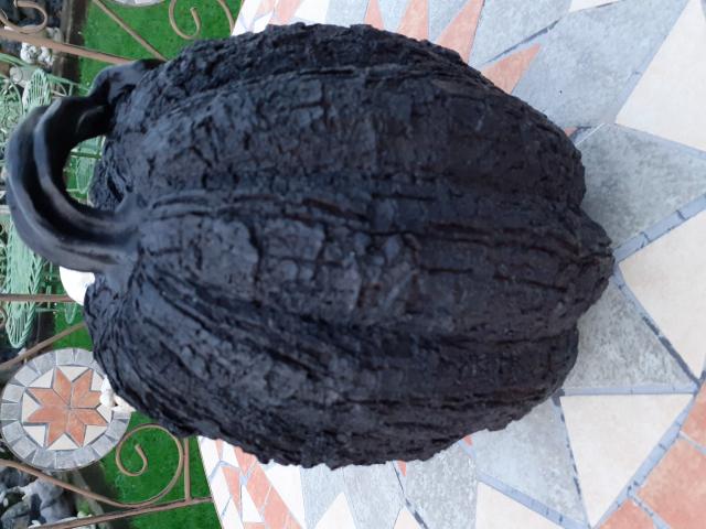 Photo Magnifique citrouille d'halloween en poly résine image 4/6