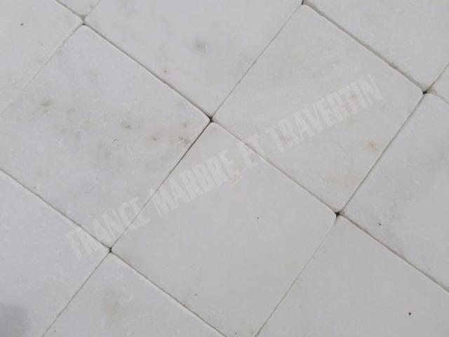 Photo Marbre Afyon Blanc 20 x 20 cm image 4/5