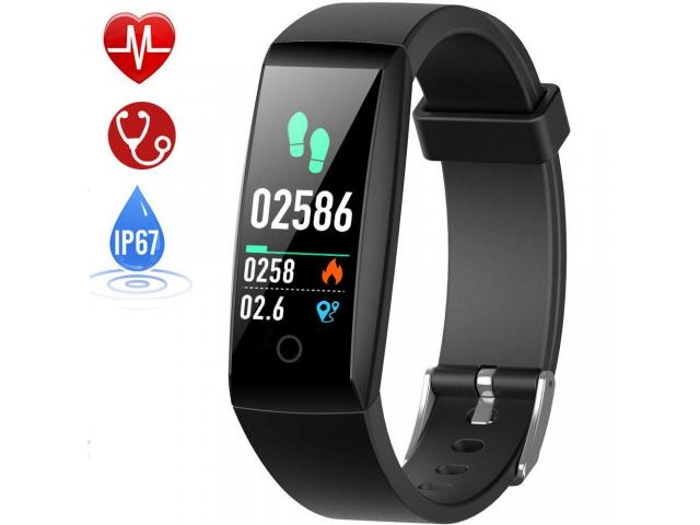 Photo Montre Connectée Cardiofréquencemètre Bracelet Connecté Podomètre GPS Fitn image 4/6