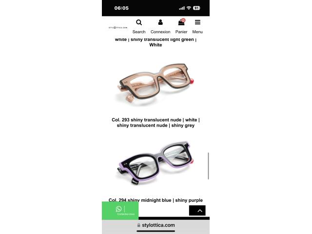 Photo Monture lunette Sabine B idol image 4/5