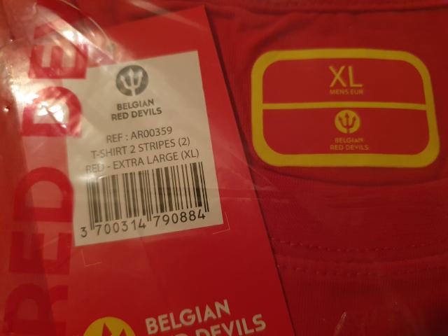 Photo Nouveau t-shirt belgian red devils taille XL image 4/5