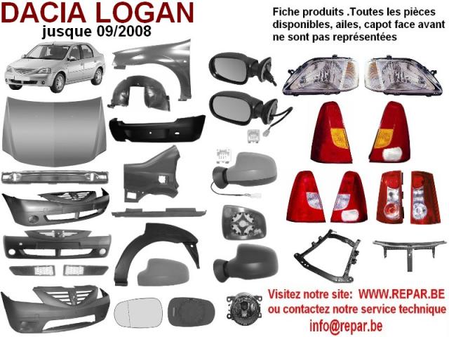 Photo phare DACIA LOGAN PICKUP   REPAR.BE    TECHNICAR image 4/5