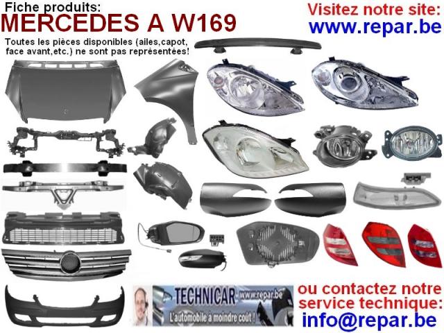 Photo phare MERCEDES cl. B W245   REPAR.BE    TECHNICAR image 4/5