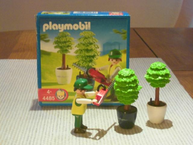 Photo Playmobil  4485: Jardinier/taille haie avec boîte cf. photos. image 4/6