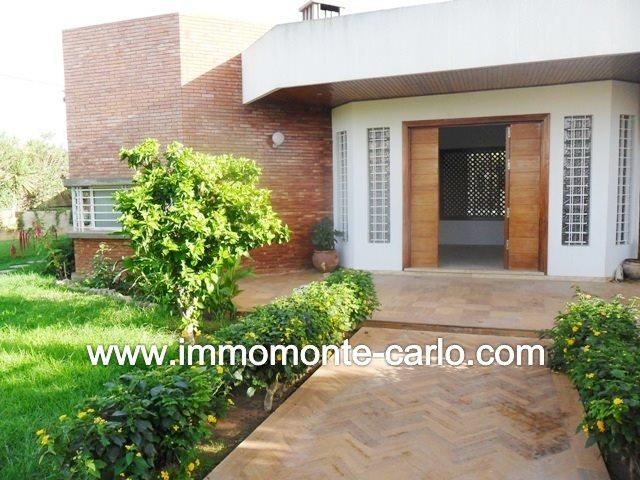 Photo Rabat location d’une villa avec chauffage et piscine à Souissi image 4/4