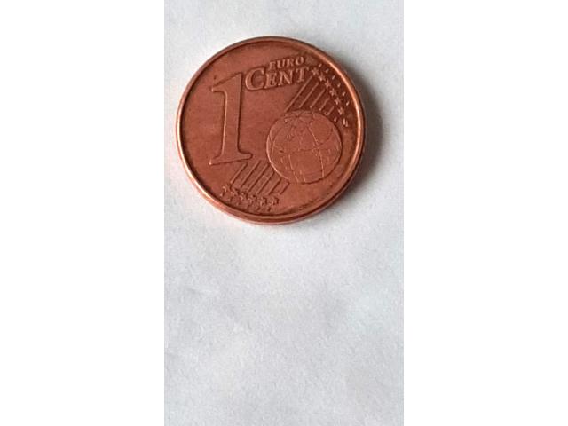 Photo Rare pièce de 1 centime d'euro Espagne 2020 Défauts et Très fauté Surplus de métal image 4/4